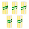5 recharges autocollantes/jaune